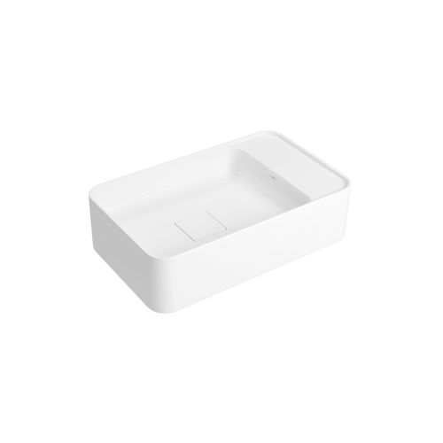 Cuba Deca L.43050.MD.17 Suspenso Retangular com Mesa Slim Branco 50cm