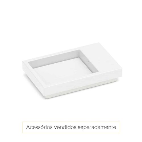 Cuba Roca Sobrepor 60X38 Skyline Horizon Branco A32727500B