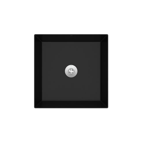 Cuba Incepa Apoio P5 sem Mesa 38X38 Platinum Mate Black 1450610087108