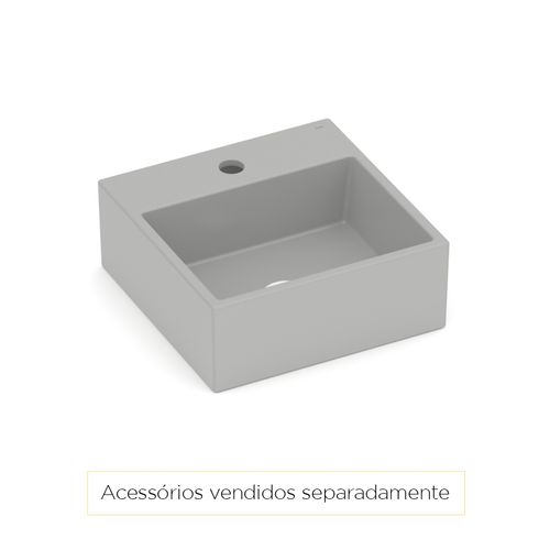 Cuba Roca Apoio 350X350 com Mesa Loft Q6 STN 1850680073108