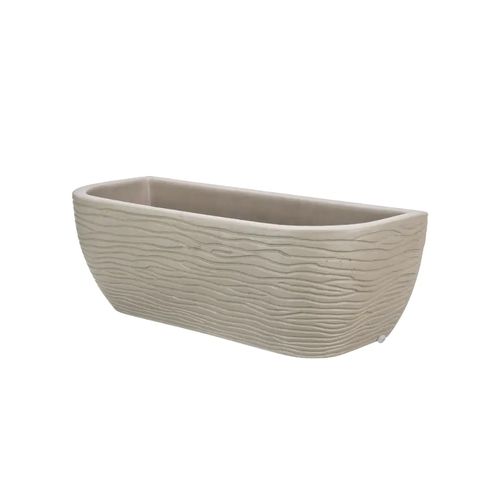 Vaso Floridis Florenca Parede  46X17 Bege Stone 10160407