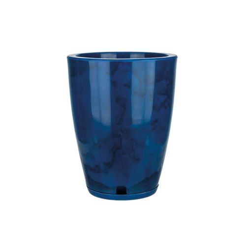 Vaso Floridis Amsterda Marmorato 29X44 Azul 10160526