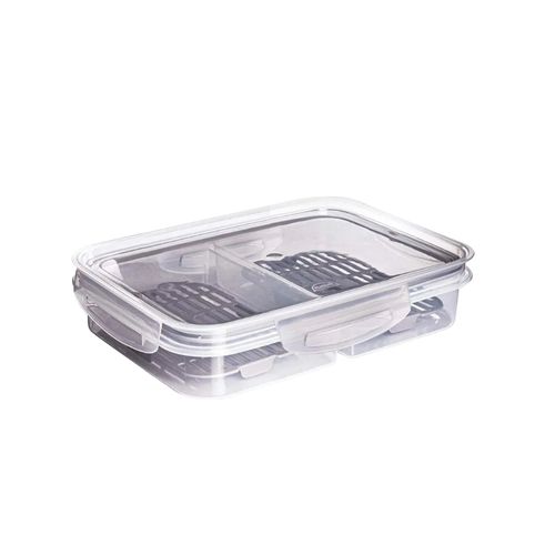 Pote Plasutil Trava 2 Divisoria com Escorredor 14294