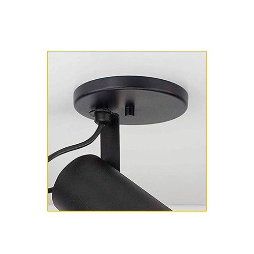 Spot New Line Lisse Dicroica 50W 1XGU10 Preto IN55625PT