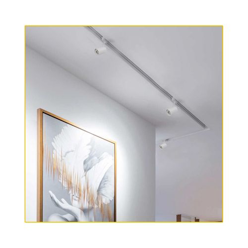 Spot New Line Lisse Trilho Ar70 1XGU10 Branco IN55945BT