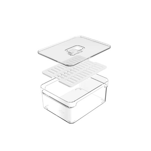 Organizador Geladeira Ou Clear Fresh 2,2 Litros Natural Of 450 Nt