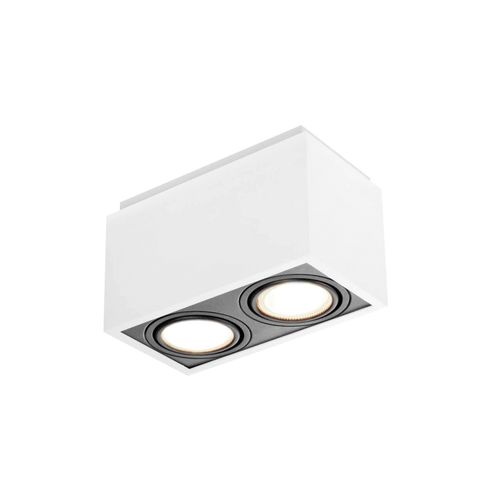 Spot New Line Box Dicroica 50W 2XGU10 Branco IN40122BT