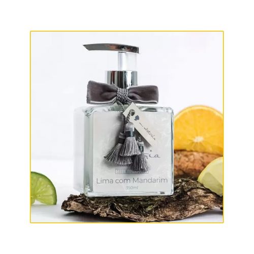 Sabonete Líquido M.Victoria Cubo 350ml Lima com Mandarim — Ref. 950