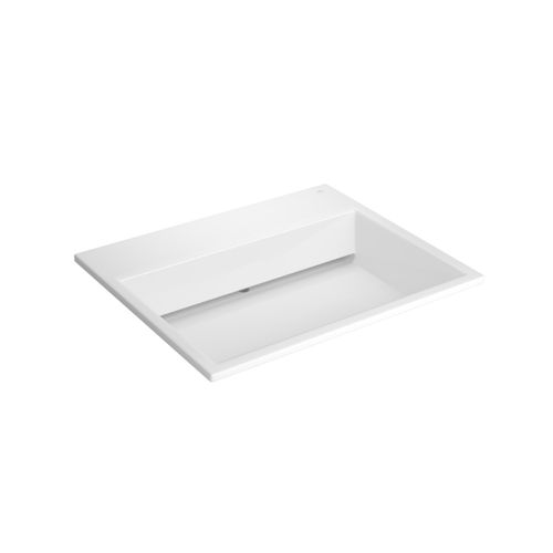 Cuba Deca L.870.17 Sobrepor Retangular 555X455mm Valvula Oculta Branco