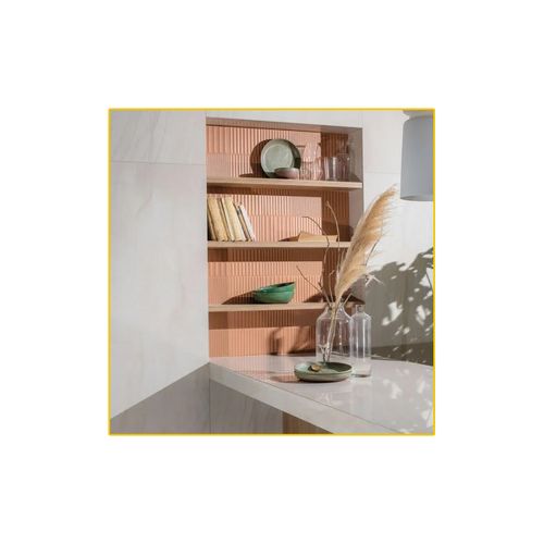 Azulejo Portobello 30X90 Terracota Groove Matt 201725E