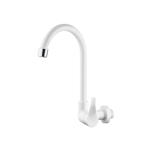 Torneira Herc Cozinha Parede Bica Movel Twist Branco 2940