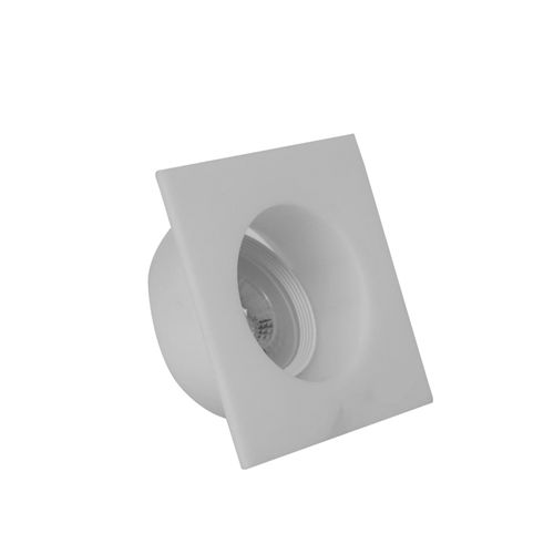 Spot Avant Led Comfort Embutido Quadrado 2700K 5W Branco Fosco 908832055