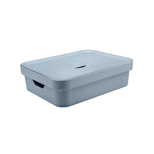 Caixa Ou Cube Organizador com Tampa 45X35,5X13 CC550 G Azul
