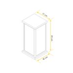 arandela-metaldomado-colonial-quad-g-marrom-1xe27-5641g-07-109130-109130