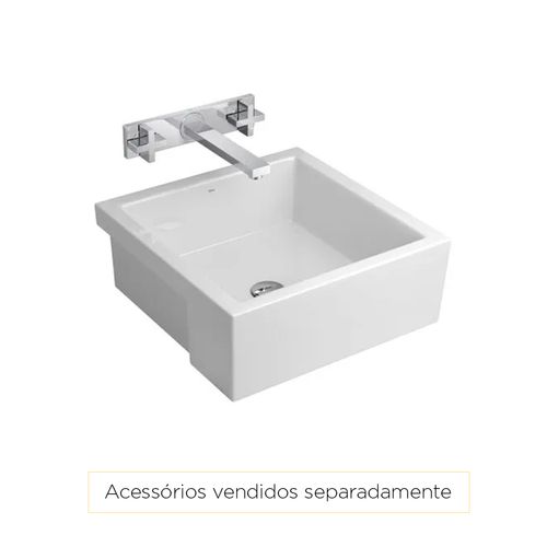 Cuba Deca L.800.17 Universo Quadrado sem Encaixe Branco