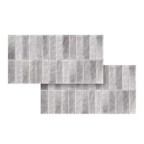 Azulejo Supreme 39X75 Studio Gris Brilhante 339016