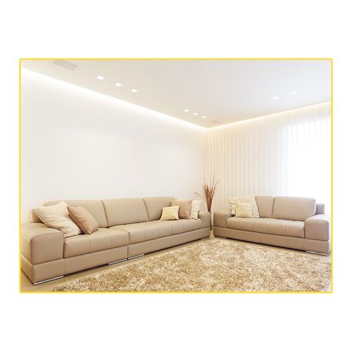 Spot Taschibra 9x9x2,7Cm Led 5W 3000K Quadrado 15090193