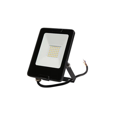 Refletor Taschibra Led 22,5x18,5x2,5Cm 30W 6500K Preto 15030067-02