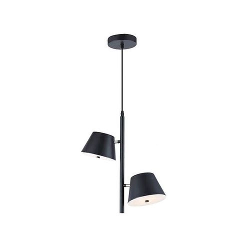 Pendente Orluce Cupula Vertical Preto 2XG9 OR1202