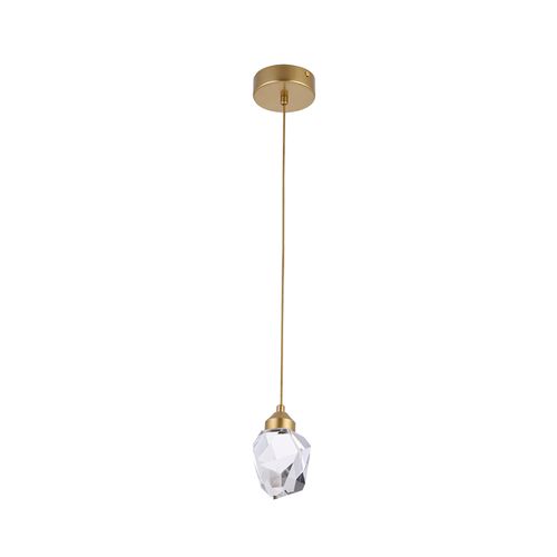 Pendente Nordecor Led Mya 3W 3000K Dourado 2411