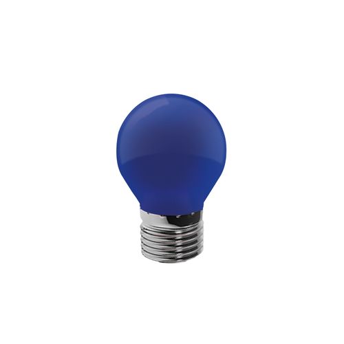 Lâmpada Luminatti Led Bolinha 1W Azul LM2102