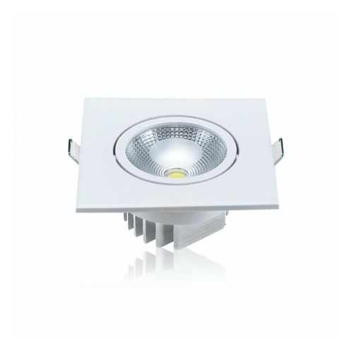 Spot Luminatti 9,1x9,1x4,6Cm Led Quadrada 5W 4000K LM750