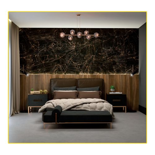 Piso Porcelanato Helena 61X120 Hope Brown Polido HPO120081