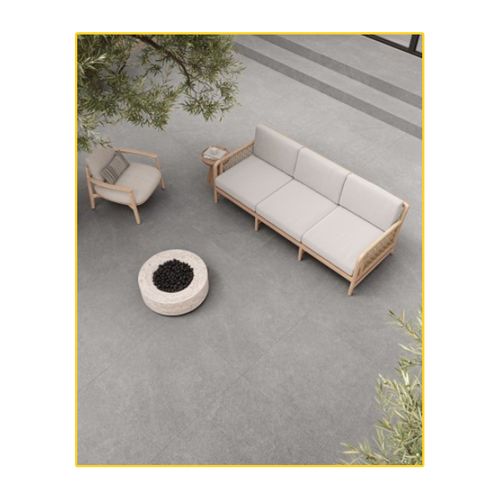 Piso Porcelanato Biancogres 100X100 Dorcia Grafite Externo CQ0875F1