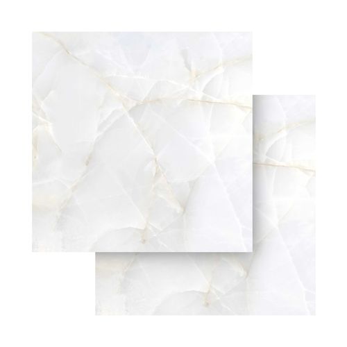 Piso Porcelanato Biancogres 100X100 Ivory Bianco Lux Polido CR0870I1