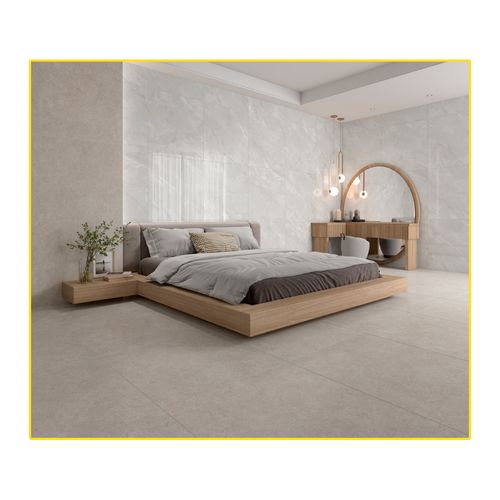 Piso Porcelanato Helena 83x83 Dream Gray Rústico — Ref. HRU 830.144