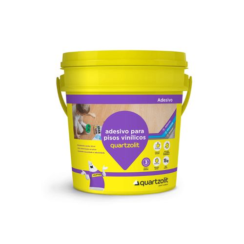 Adesivo Quartzolit para Piso Vinílico 18KG 0390.00000.0018BA