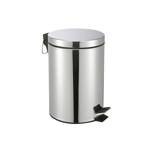 Lixeira Pratk Inox  3 Litros 4002001 com Pedal e Balde