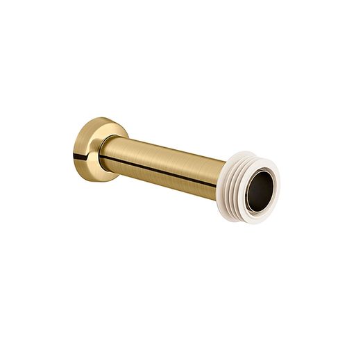 Tubo Ligação Docol Bacia 25cm Ouro Escovado 626372