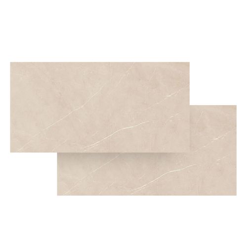Piso Porcelanato Elizabeth 60X120 Nobile Nude Polido