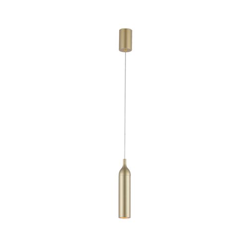 Pendente Nordecor  Led Wisi 5W 3000K Dourado Fosco 2680
