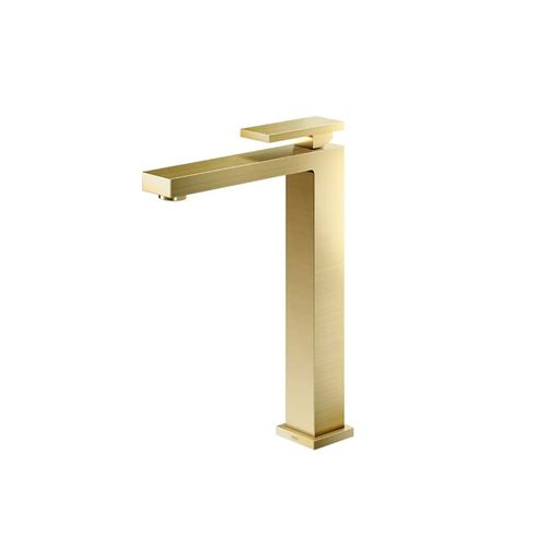 Torneira Docol Lavatório Mesa Bica Alta New Edge Ouro Escovado 925172