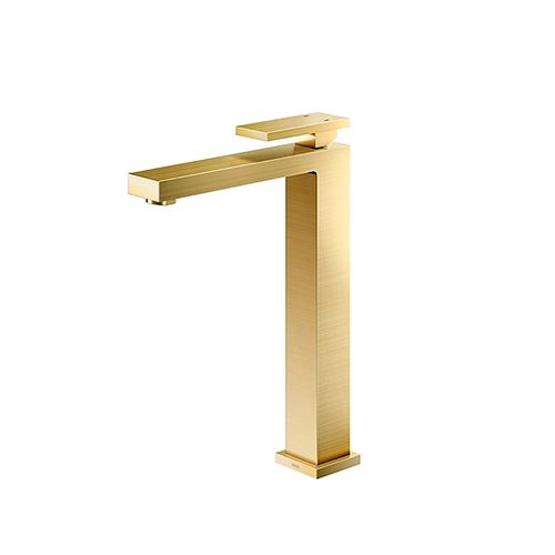 Misturador  Docol Lavatório Mesa Monocomando BA New Edge Ouro Polido 00925443