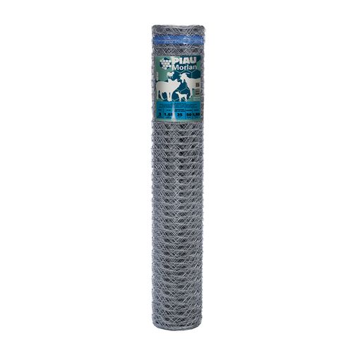 Tela Morlan Hexagonal 2 BWG 23X1,8X50m Galinheiro 1708