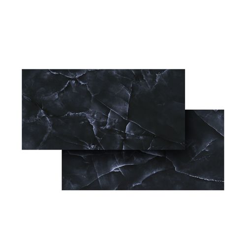 Piso Porcelanato Helena 61X120 Perola Negra Polido HPO 120125