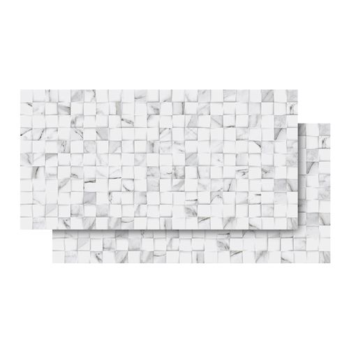 Azulejo Biancogres 45x90 Quantum Carrara CE0760C1