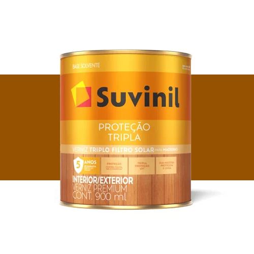 Verniz Suvinil Tripla Protecao Brilhante Natural 0,9 Litros 53388422