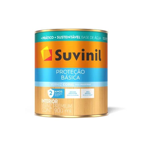 Verniz Suvinil Brilho Basico Natural 0,9 Litros 53392821
