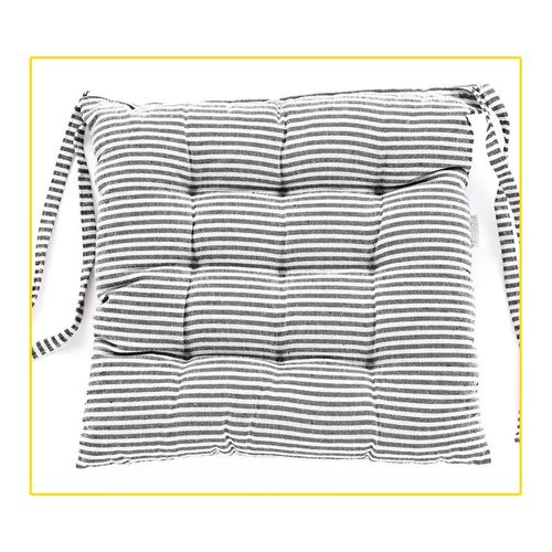 Futton Hedrons Caioba 40X40cm Listras Prata AL0237.1966