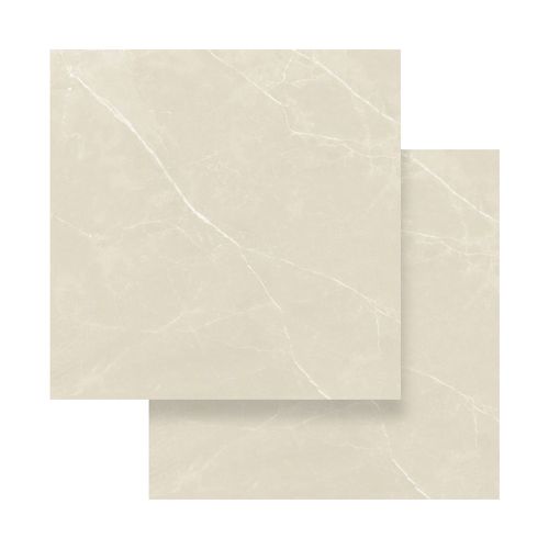Piso Porcelanato Biancogres 80X80 Pulpis Beige Lux Polido CP0339L1