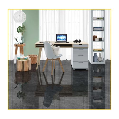Piso Porcelanato Savane 72X72 Manhattan Grafite Polido
