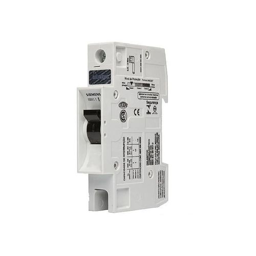 Disjuntor Siemens DIN Monopolar Curva B 13A — Ref. 5SX1 113-6