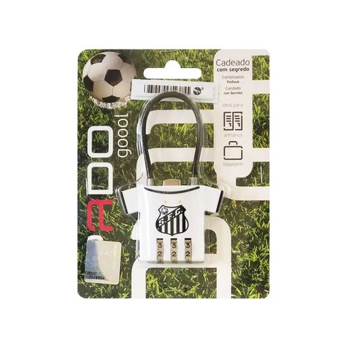 Cadeado Pado Futbol Santos Sm E 25 51018314