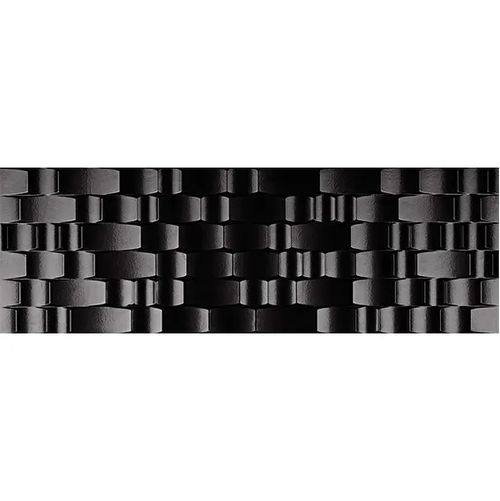 Azulejo Portobello 30X90 Black Parkour Matt 201693