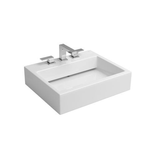 Cuba Deca L.87.17 Apoio com Mesa 550X450mm Valvula Oculta Branco