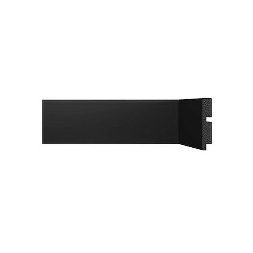 Rodape Santa Luzia Black Liso 3451 TAM 70X13 mm  Barra com 2,4
